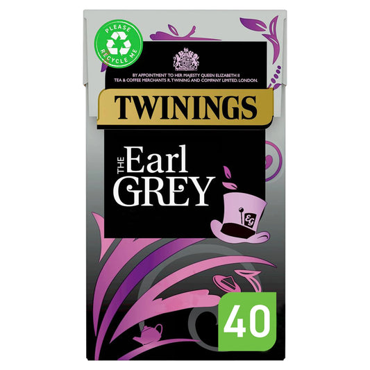 40 Earl Grey T Bags 100g by TWININGS