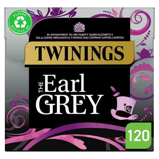 Earl Grey 120 Tea Bags 300g by TWININGS