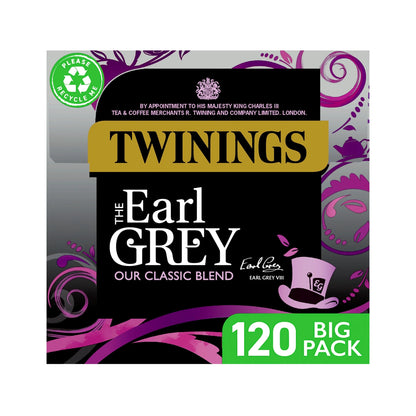 Earl Grey 120 Tea Bags 300g by TWININGS