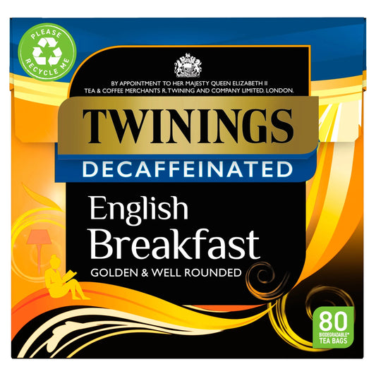 English Breakfast Decaffeinated 80 by TWININGS