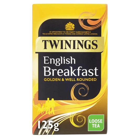English Breakfast Leaf Tea 125g by TWININGS