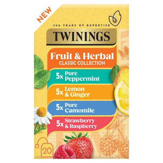 Fruit & Herbal Collection 20 Teabags by TWININGS
