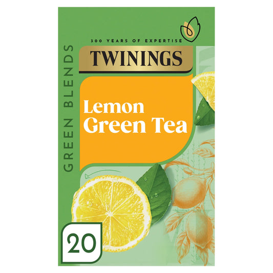 Lemon Green Tea 20 Pack 40g by TWININGS