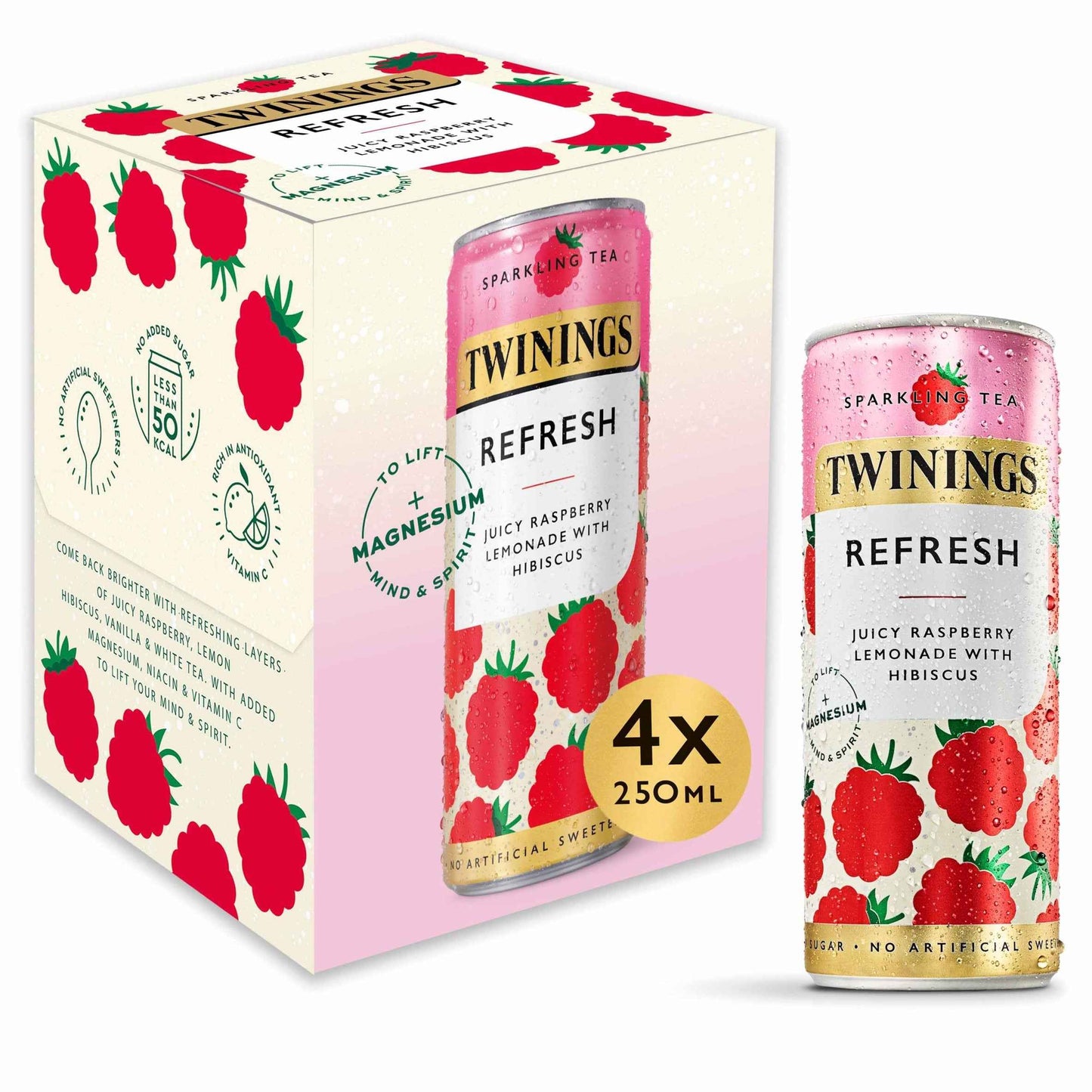 Sparkling Tea Refresh Juicy by TWININGS