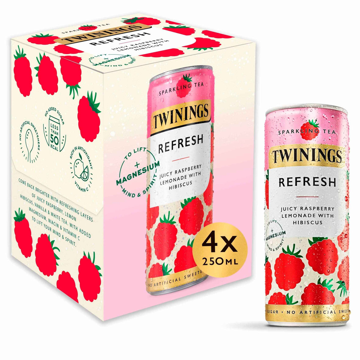Sparkling Tea Refresh Juicy by TWININGS