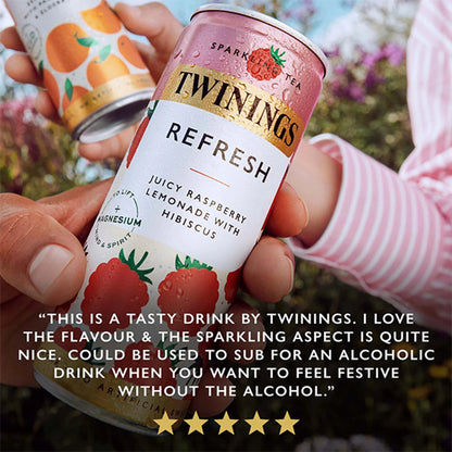Sparkling Tea Refresh Juicy by TWININGS