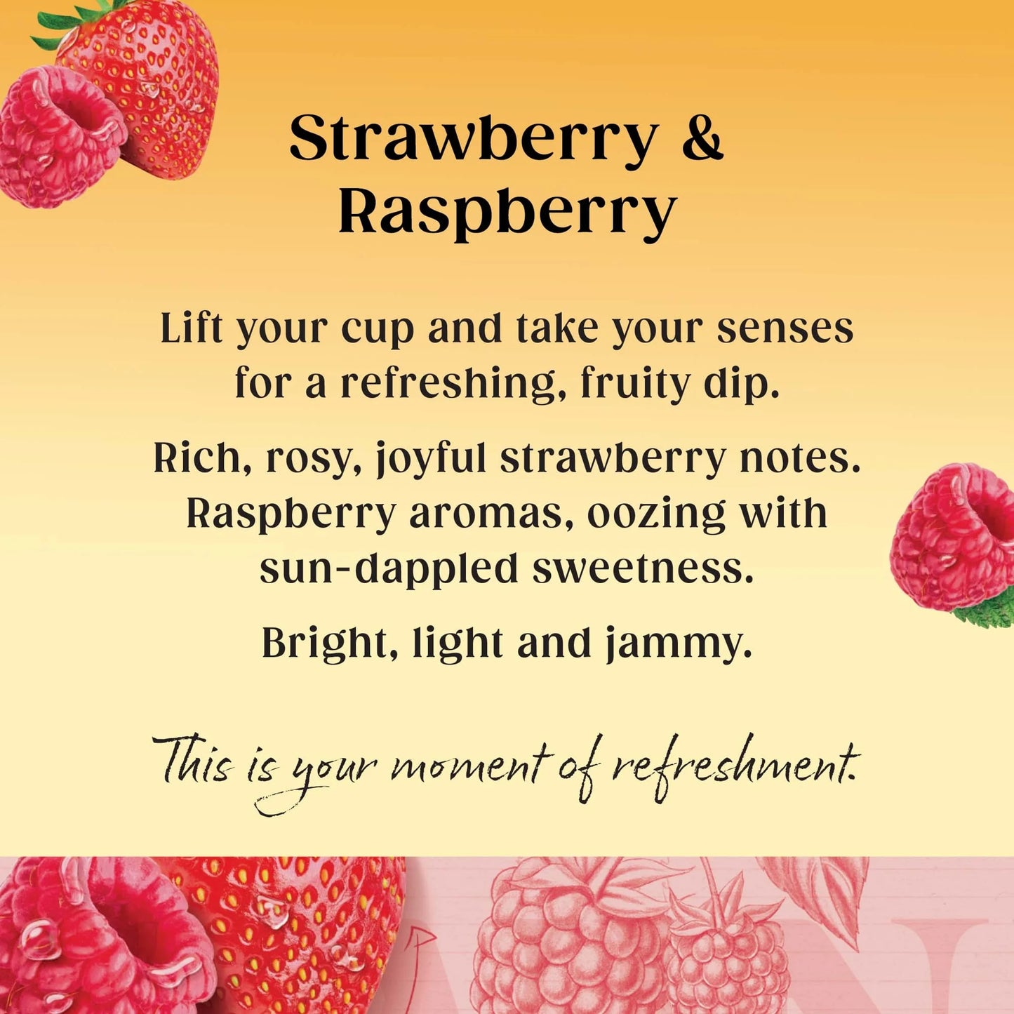 Strawberry & Raspberry 20 Tea Bags by TWININGS