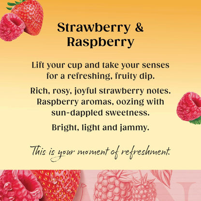 Strawberry & Raspberry 20 Tea Bags by TWININGS