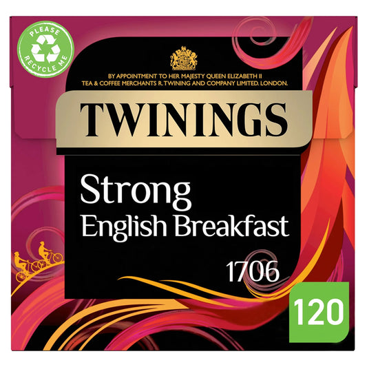 Strong English Breakfast 120 Tea by TWININGS