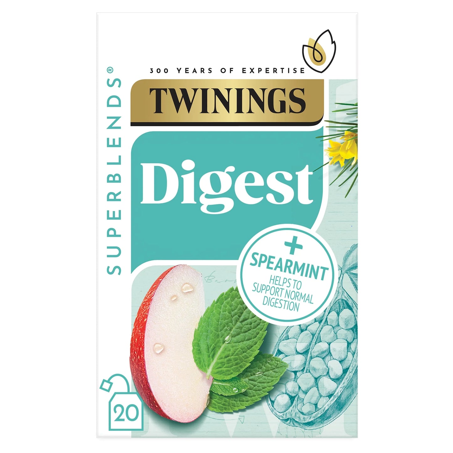 Superblends Digest Spearmint, Apple by TWININGS