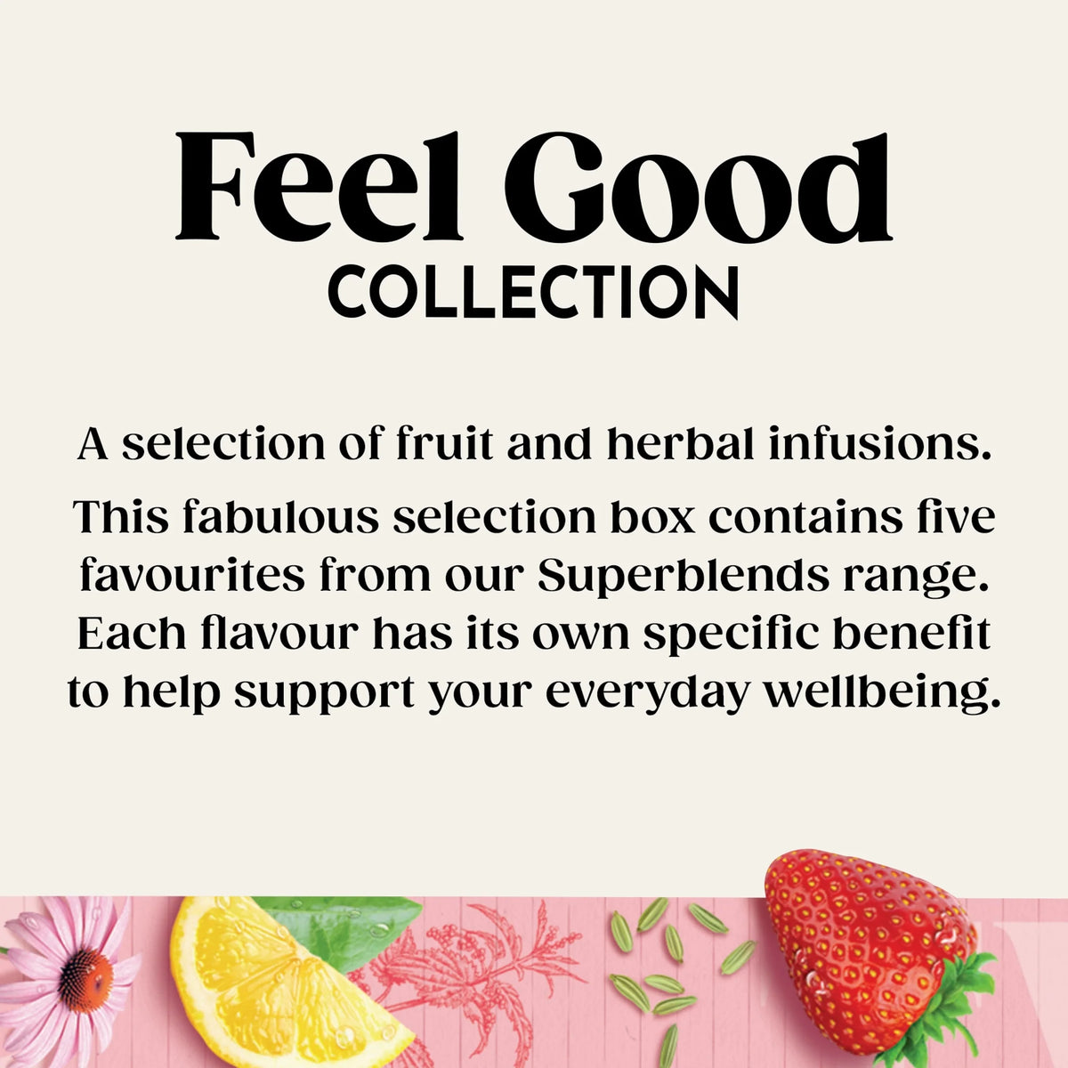 Superblends Feel Good Collection 20 Tea Bags 38.4g by TWININGS