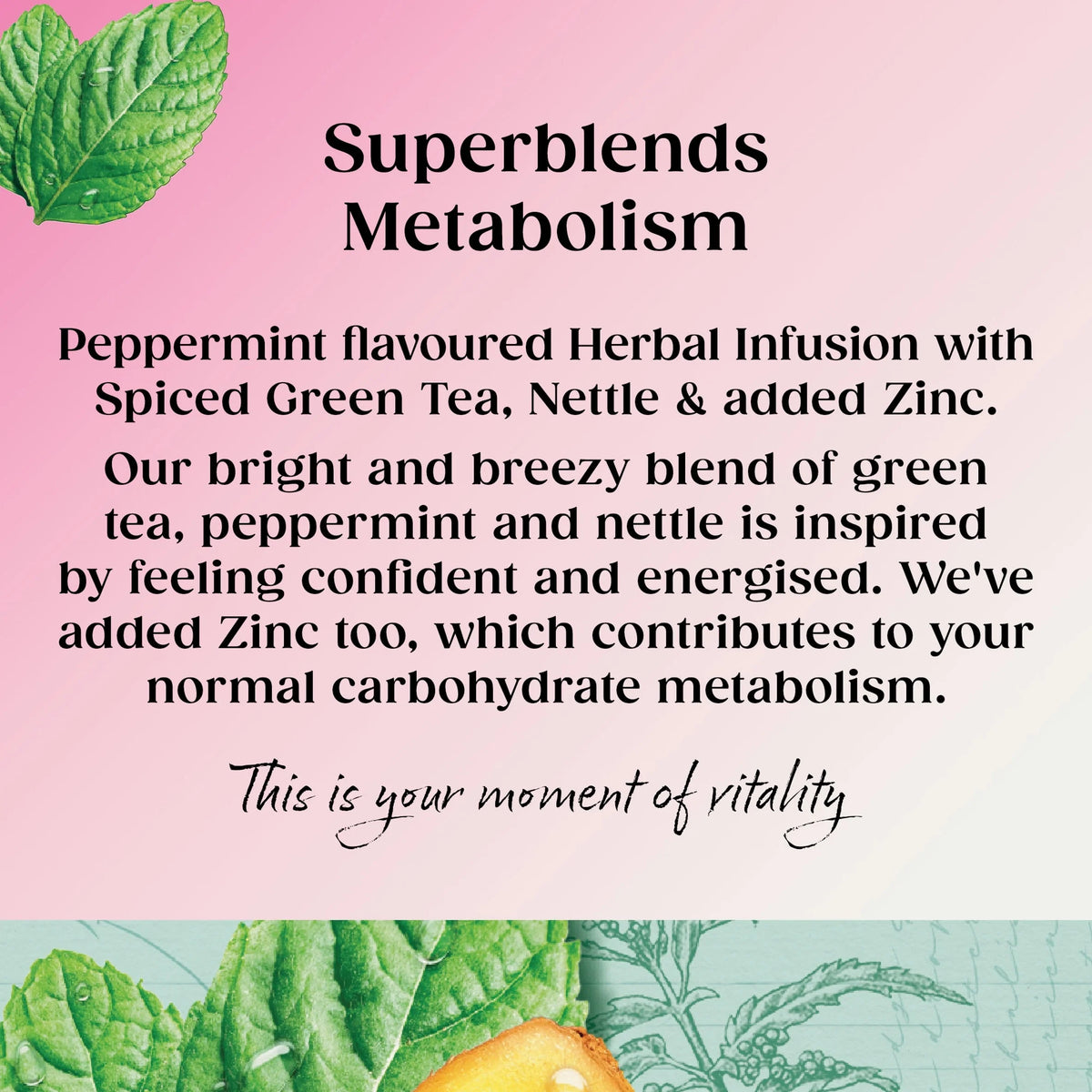 Superblends Metabolism Peppermint & by TWININGS