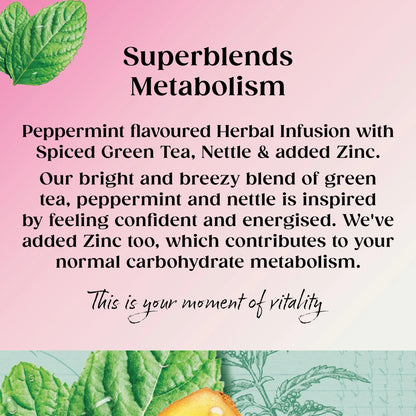 Superblends Metabolism Peppermint & by TWININGS