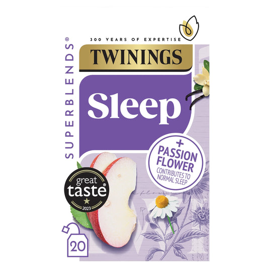 Superblends Sleep Spiced Apple & Vanilla 20 Tea Bags 30g by TWININGS