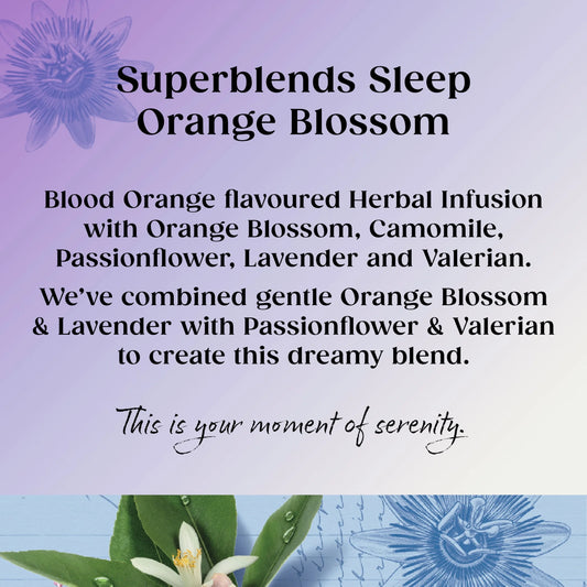 Superblends Sleep Valerian & Orange by TWININGS