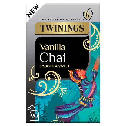 Vanilla Chai Smooth & Sweet 20 Tea by TWININGS