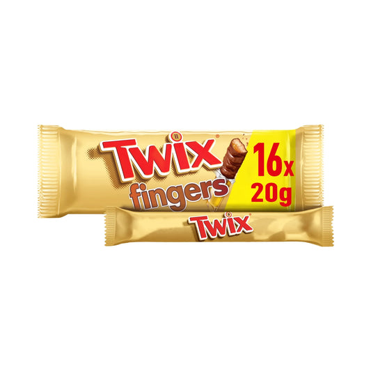 Chocolate Biscuit Fingers Multipack 16 X by TWIX