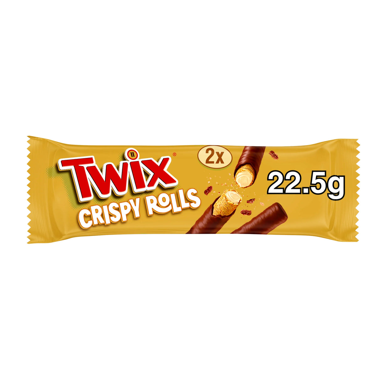 Milk Chocolate Crispy Rolls 22.5g by TWIX at The British Vault