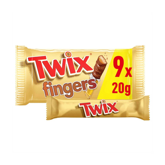 Multipack Chocolate Bars Biscuits 9x20g by TWIX