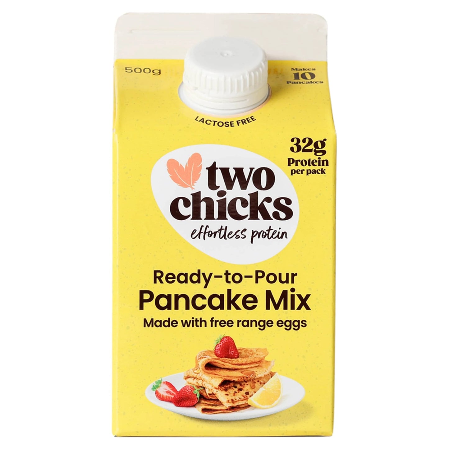 Ready To Pour Pancake Mix 500g by two chicks