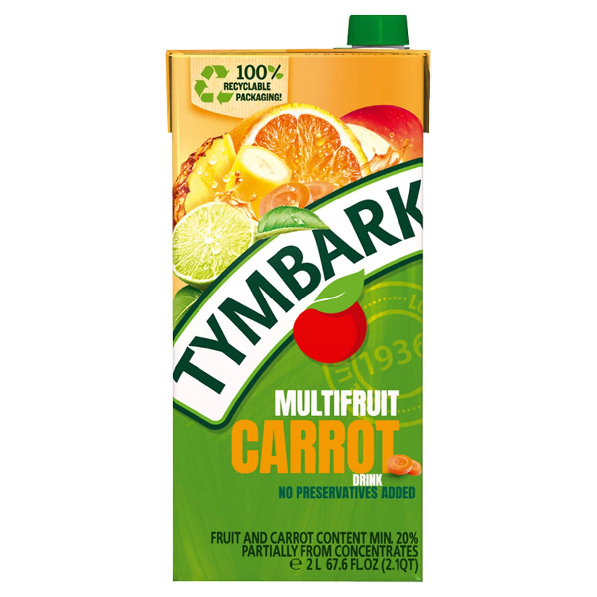 Multifruit Drink 2 Litre by TYMBARK