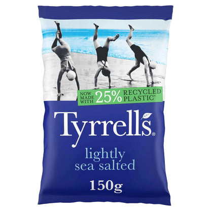 Lightly Sea Salted Sharing Crisps by TYRRELLS
