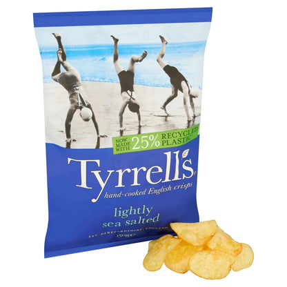 Lightly Sea Salted Sharing Crisps by TYRRELLS