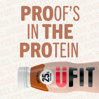 Ufit High Protein Milkshake Drink Chocolate 330ml by U FIT