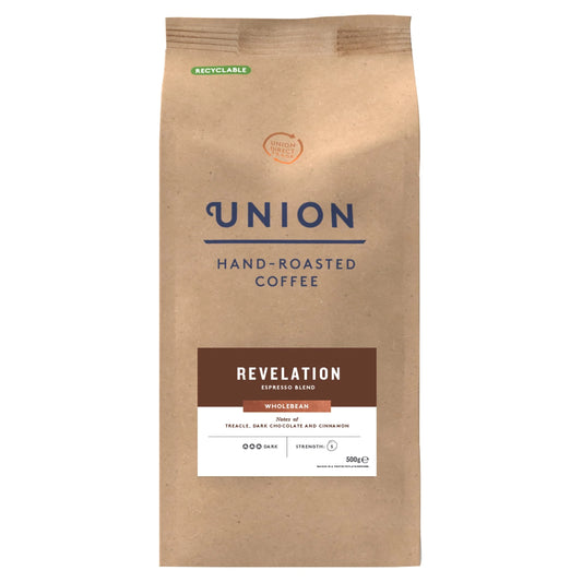 Union Revelation Espresso Wholebean 500g by UNION COFFEE