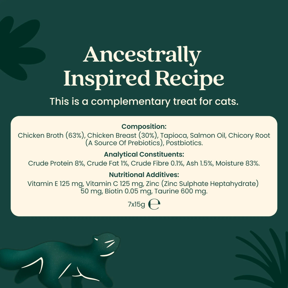 Chicken Puree 7 Sachet 105g by untamed at The British Vault