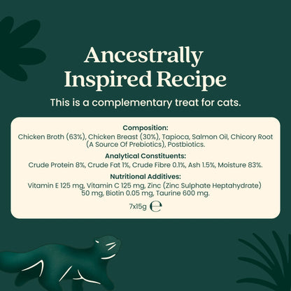 Chicken Puree 7 Sachet 105g by untamed at The British Vault