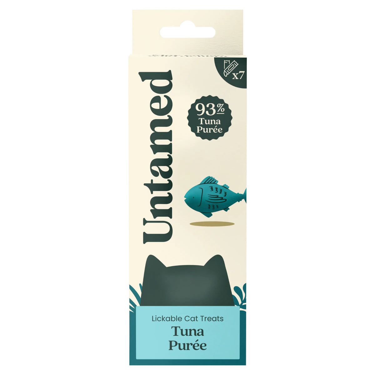 Tuna Puree 7 Sachets 105g by untamed at The British Vault
