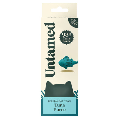 Tuna Puree 7 Sachets 105g by untamed at The British Vault