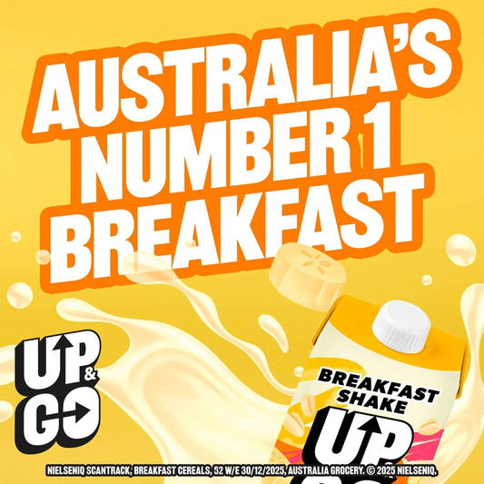 Breakfast Shake - Banana & Honey 300ml by UP & GO