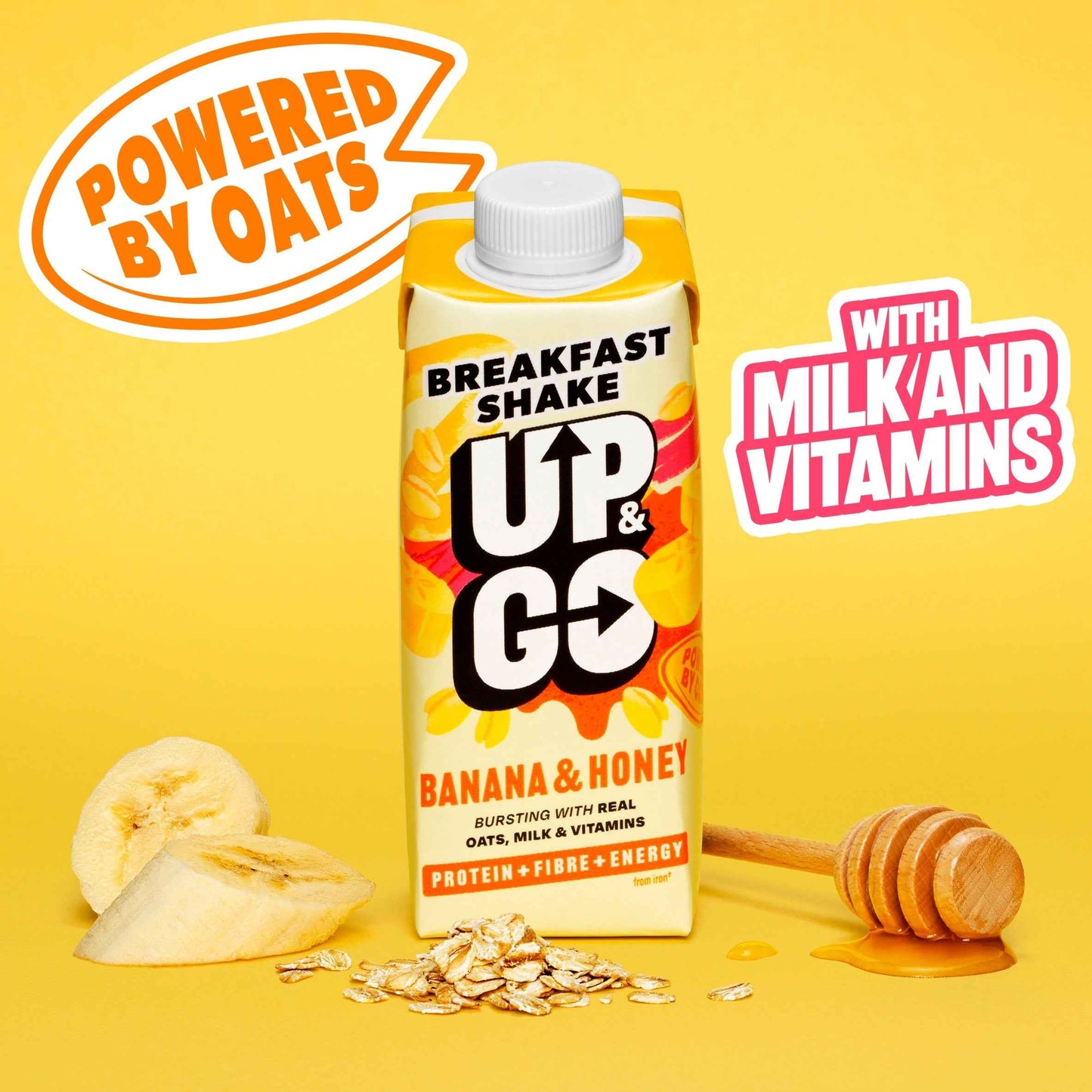Breakfast Shake - Banana & Honey 300ml by UP & GO