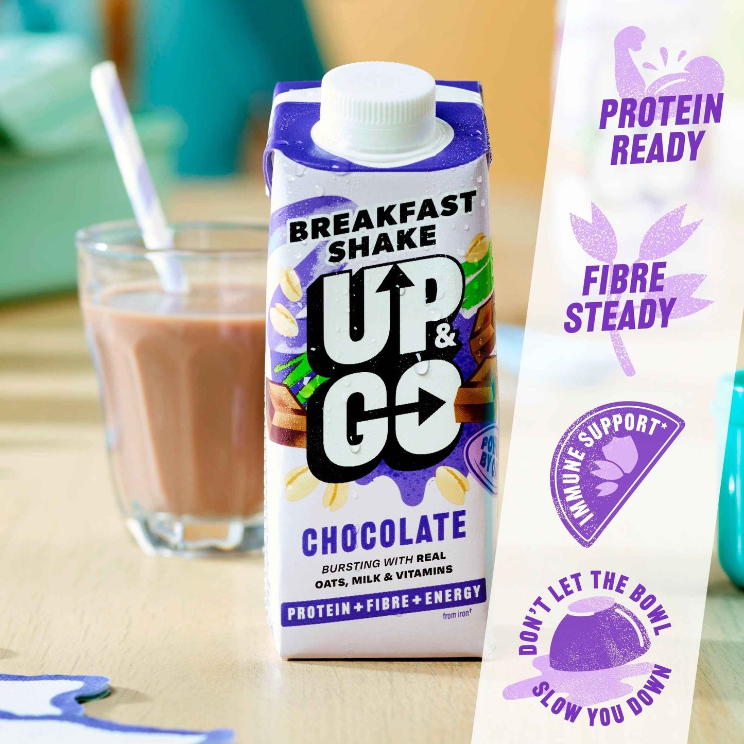 Breakfast Shake - Chocolate 300ml by UP & GO
