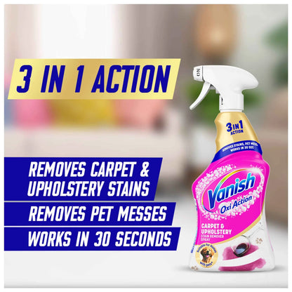 Gold Oxi Action Carpet Cleaner Spray by Vanish