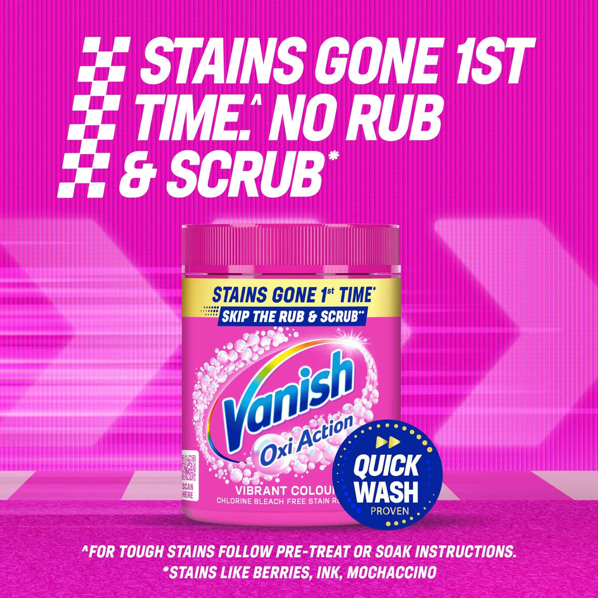 Gold Oxi Action Stain Remover For by Vanish