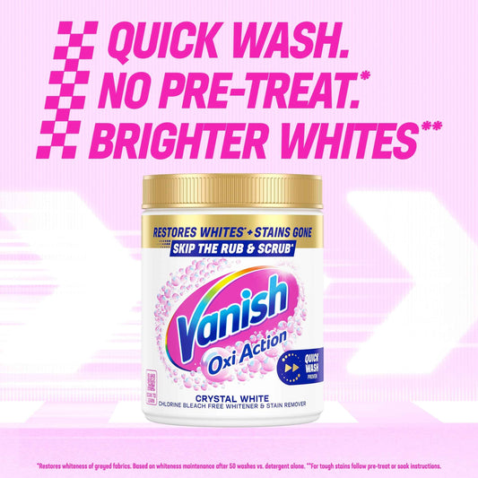 Gold Oxi Action Whitener & Stain Remover For Crystal Whites by Vanish