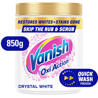 Gold Oxi Action Whitener & Stain Remover For Whites 850g by Vanish
