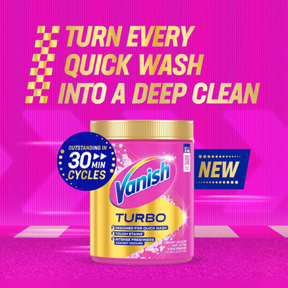 Turbo Fast Acting Stain Remover For by Vanish