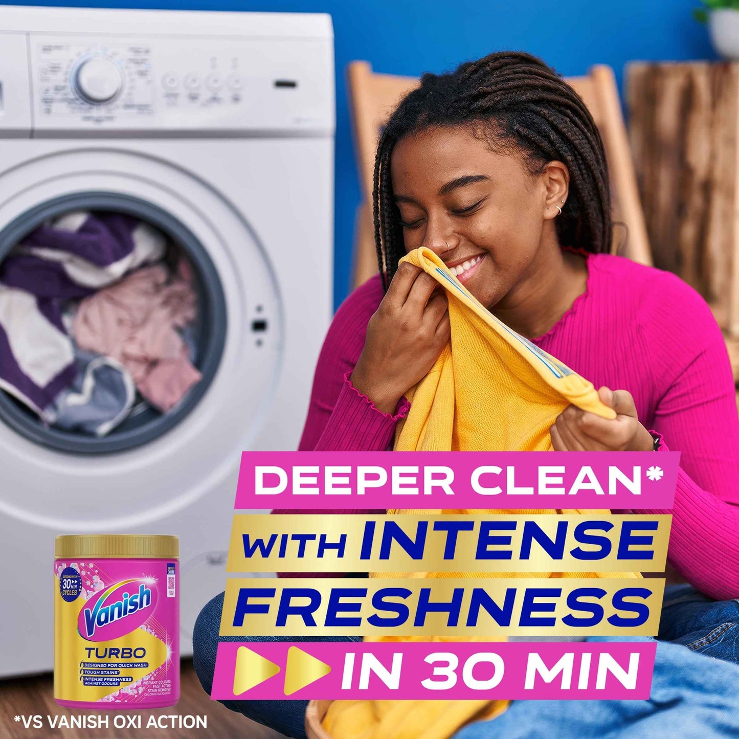 Turbo Fast Acting Stain Remover For by Vanish