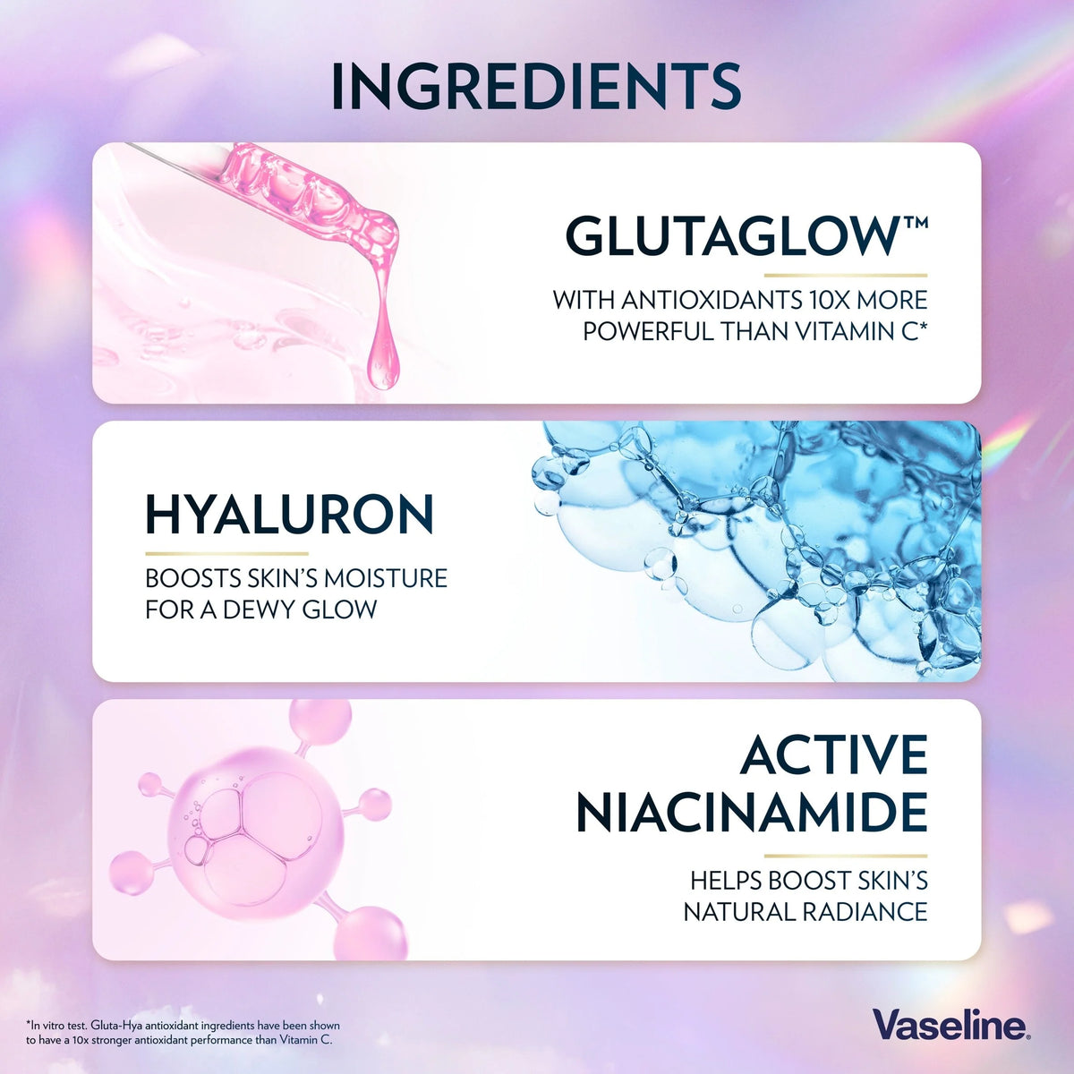 Gluta-hya Dewy Radiance Body Lotion by Vaseline