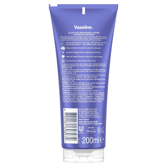 Gluta-hya Overnight Radiance Body by Vaseline