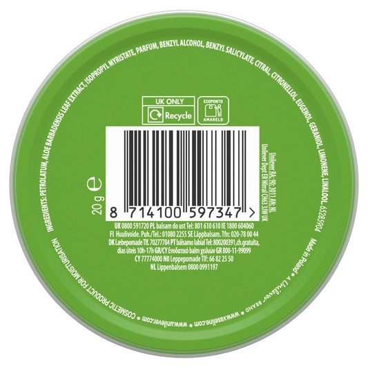 Lip Therapy Aloe Vera 20g by Vaseline