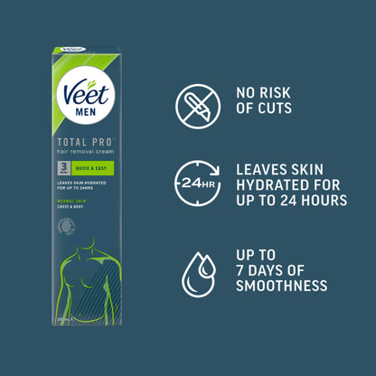 Men Hair Removal Cream Chest & Body by VEET
