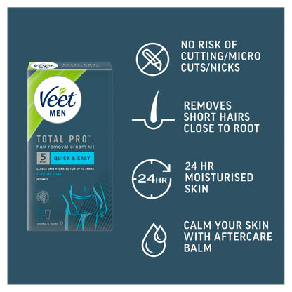 Men Intimate Hair Removal Kit by VEET