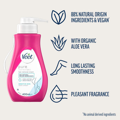 Pure Hair Removal Cream Legs & Body by VEET
