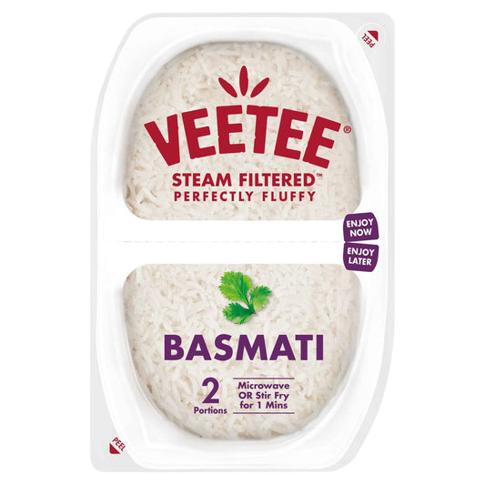 Heat & Eat Basmati Rice Pot 2 X 125g by VEETEE