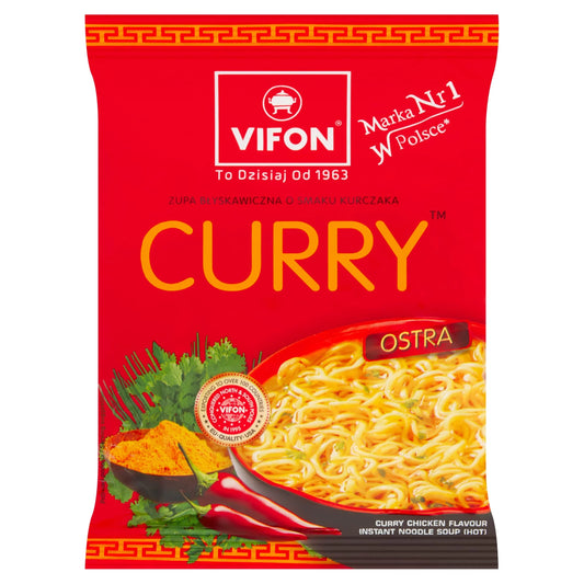 Chicken Curry Instant Noodles 70g by VIFON